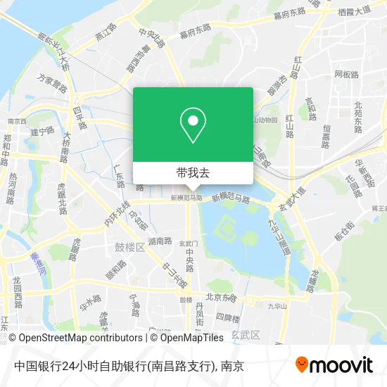 中国银行24小时自助银行(南昌路支行)地图