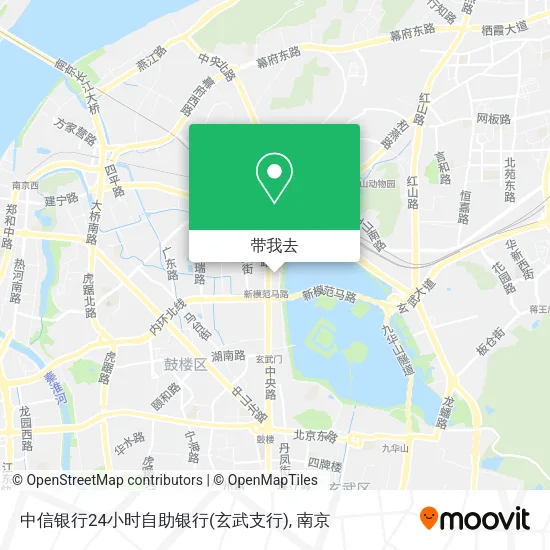 中信银行24小时自助银行(玄武支行)地图