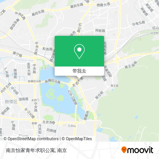 南京怡家青年求职公寓地图