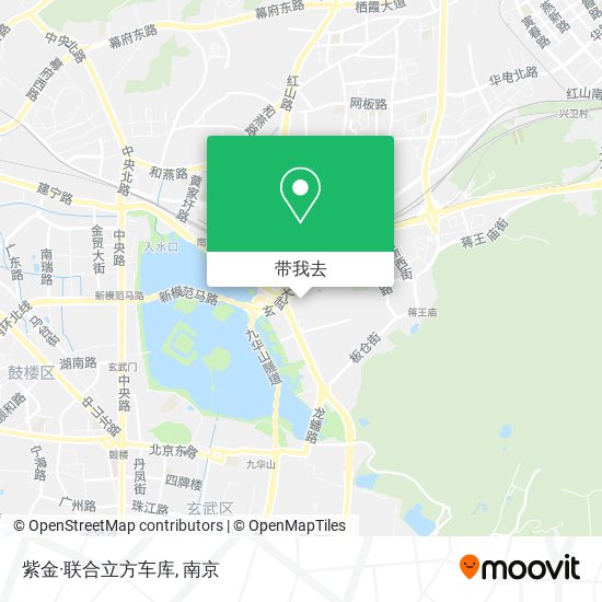 紫金·联合立方车库地图