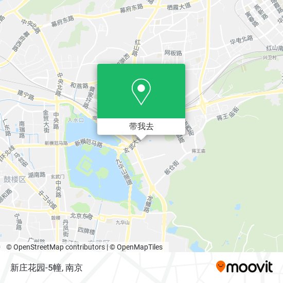 新庄花园-5幢地图