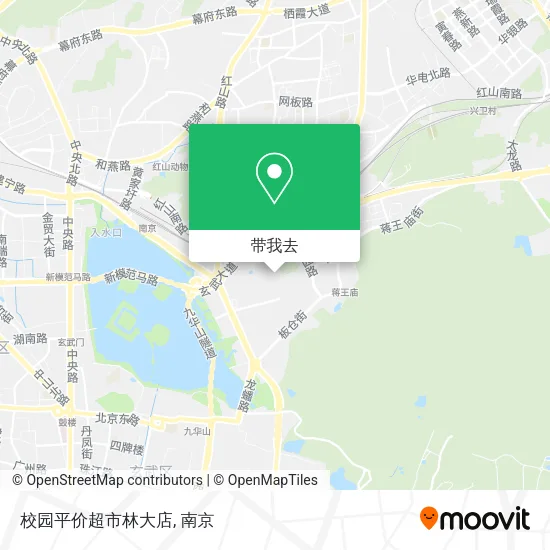 校园平价超市林大店地图