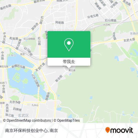 南京环保科技创业中心地图
