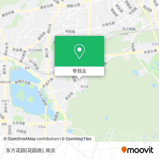 东方花园(花园路)地图