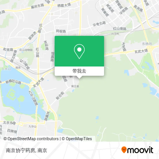 南京协宁药房地图