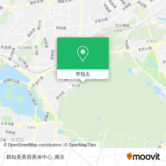 易知美美容美体中心地图