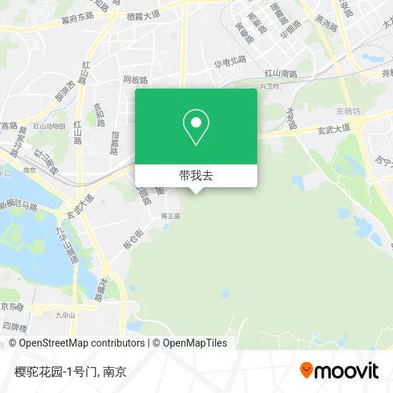 樱驼花园-1号门地图
