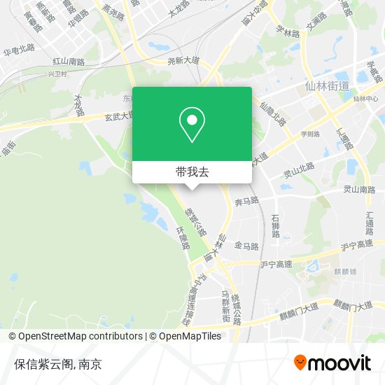 保信紫云阁地图