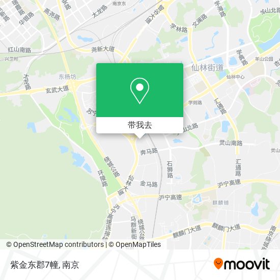 紫金东郡7幢地图