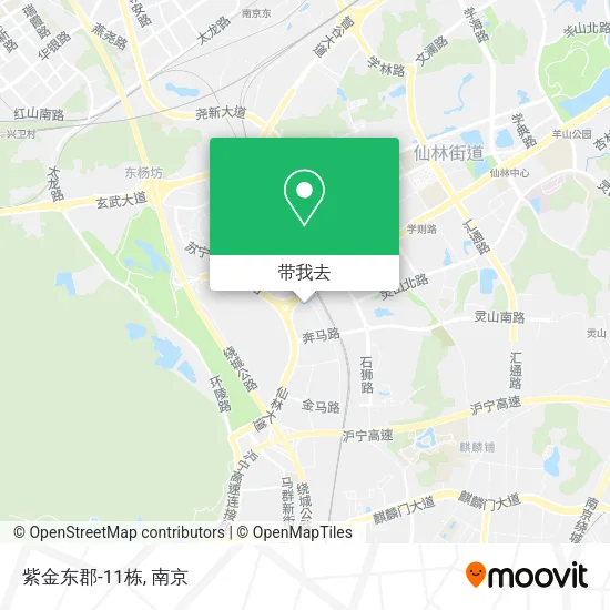 紫金东郡-11栋地图
