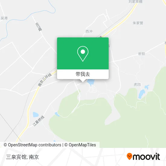 三泉宾馆地图
