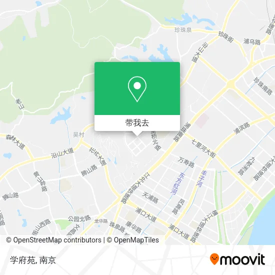 学府苑地图