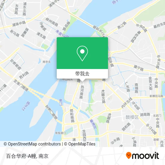 百合华府-A幢地图
