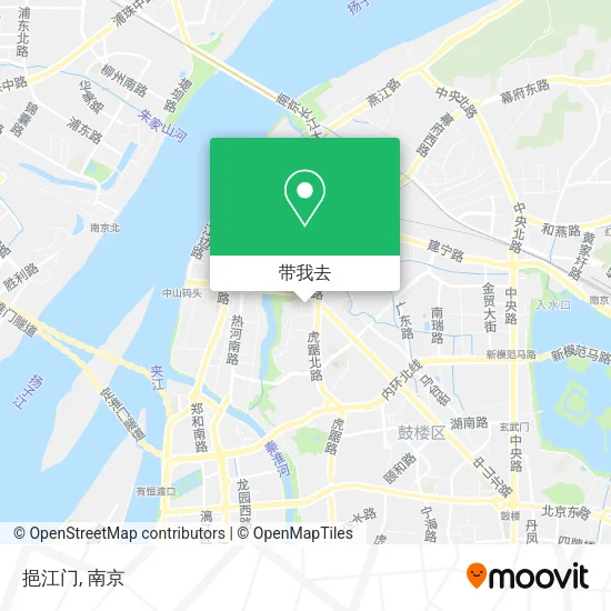 挹江门地图