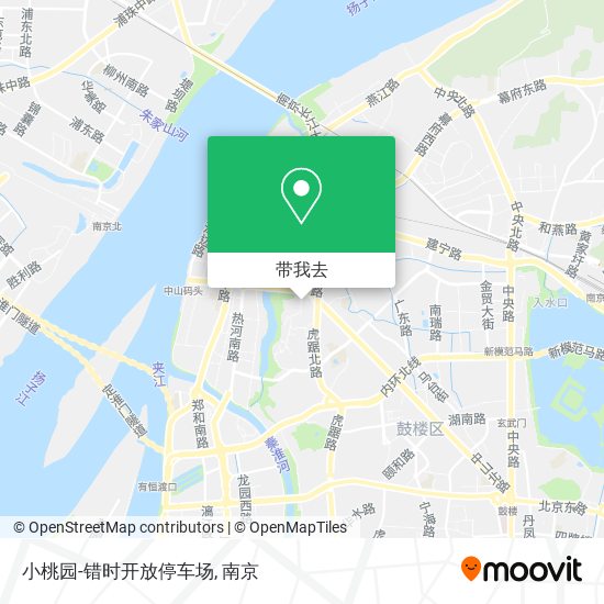 小桃园-错时开放停车场地图
