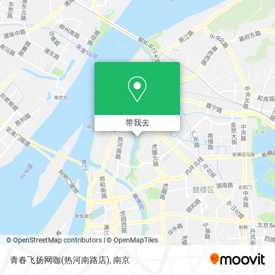 青春飞扬网咖(热河南路店)地图