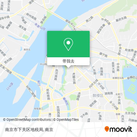 南京市下关区地税局地图