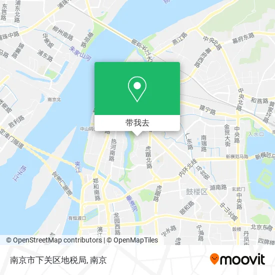 南京市下关区地税局地图
