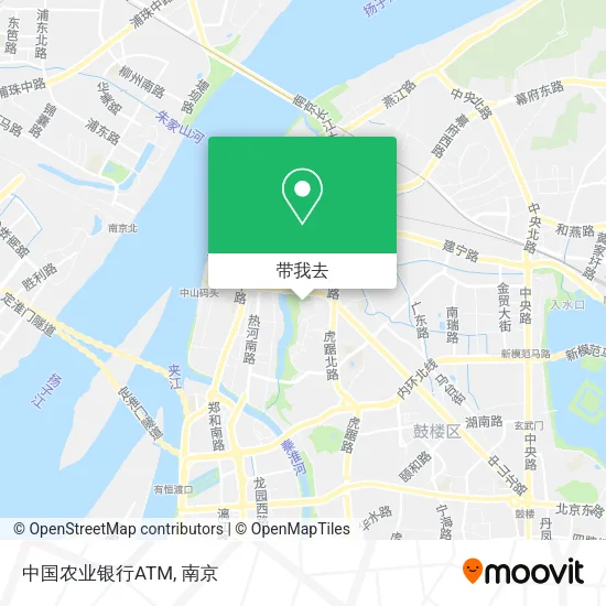 中国农业银行ATM地图