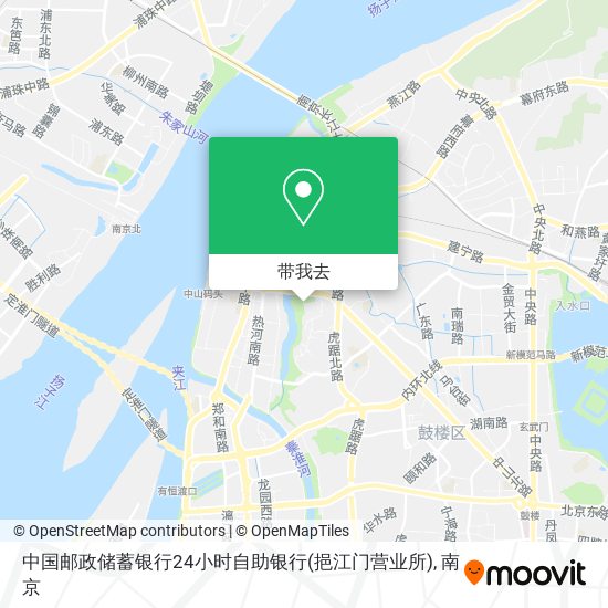 中国邮政储蓄银行24小时自助银行(挹江门营业所)地图