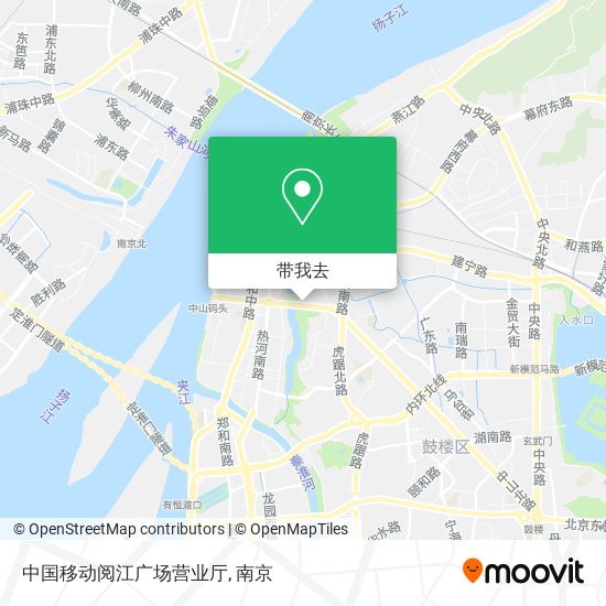 中国移动阅江广场营业厅地图