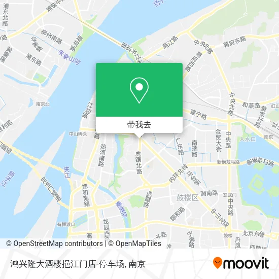 鸿兴隆大酒楼挹江门店-停车场地图