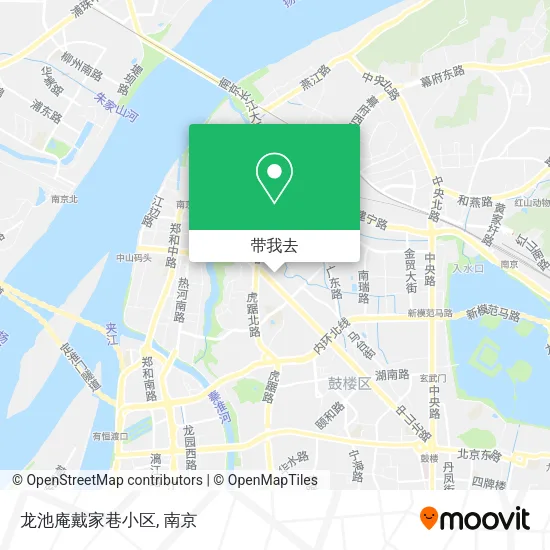 龙池庵戴家巷小区地图