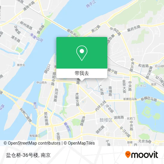 盐仓桥-36号楼地图