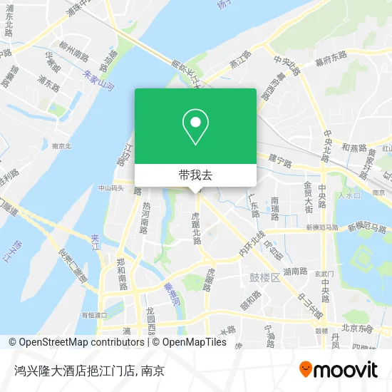 鸿兴隆大酒店挹江门店地图