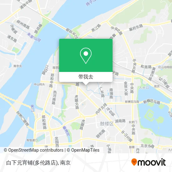 白下元宵铺(多伦路店)地图
