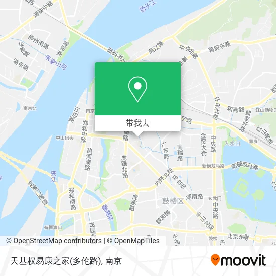 天基权易康之家(多伦路)地图