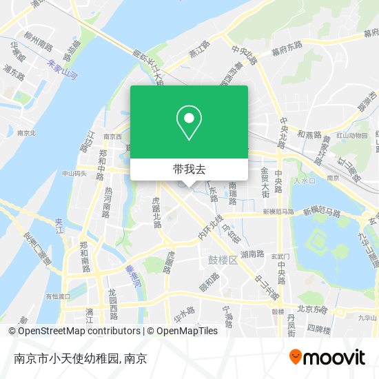南京市小天使幼稚园地图