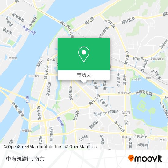 中海凯旋门地图