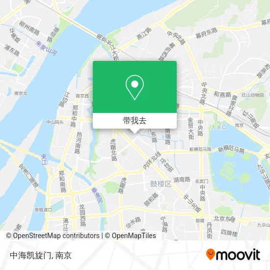 中海凯旋门地图
