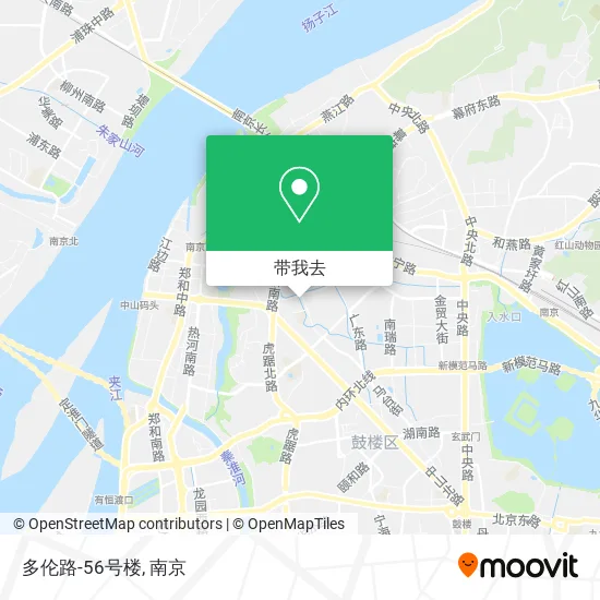 多伦路-56号楼地图