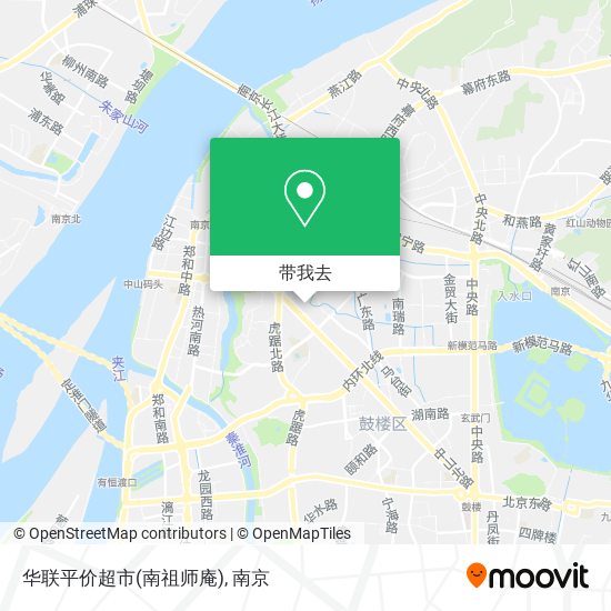 华联平价超市(南祖师庵)地图
