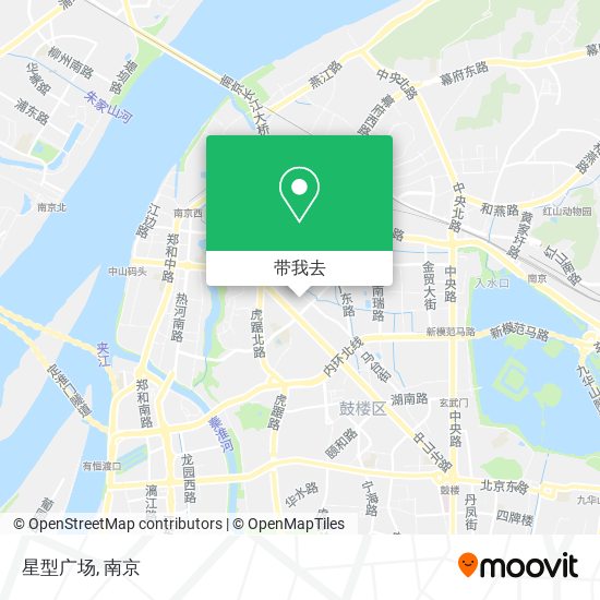 星型广场地图