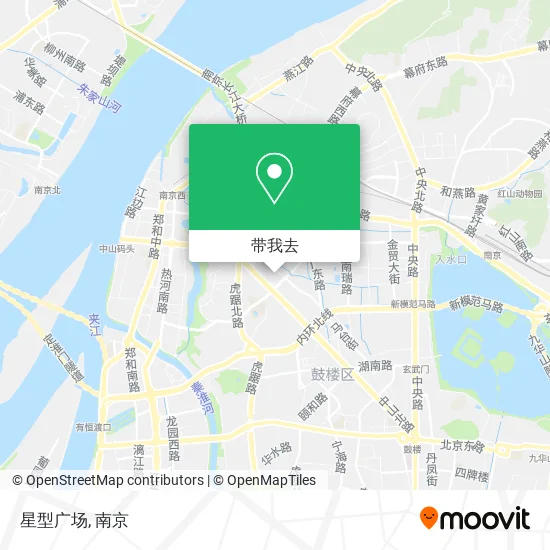 星型广场地图