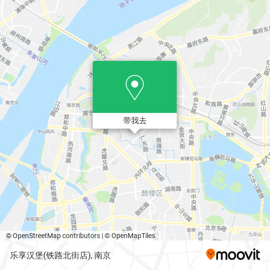 乐享汉堡(铁路北街店)地图