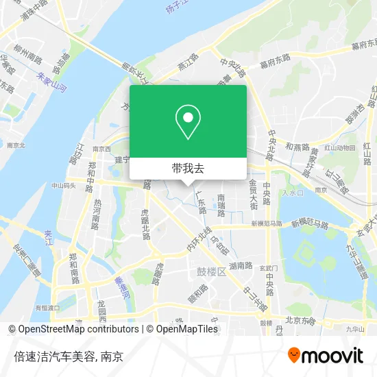 倍速洁汽车美容地图