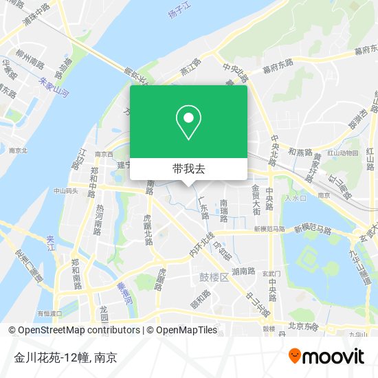 金川花苑-12幢地图
