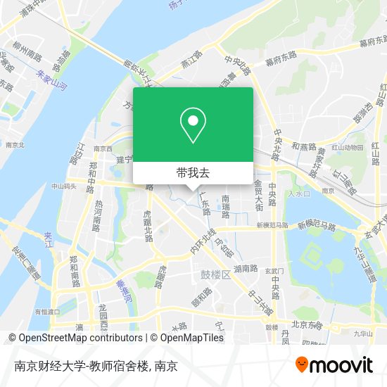 南京财经大学-教师宿舍楼地图