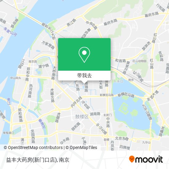 益丰大药房(新门口店)地图