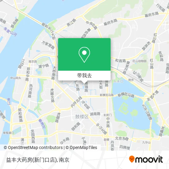 益丰大药房(新门口店)地图