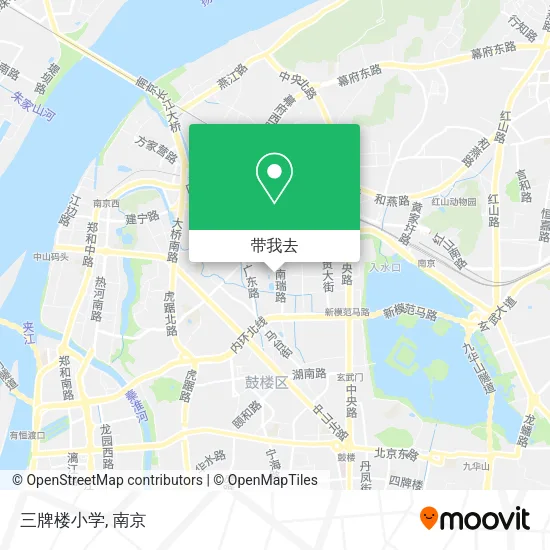 三牌楼小学地图