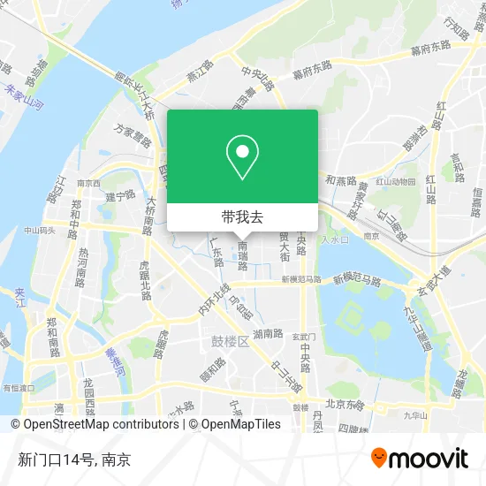新门口14号地图