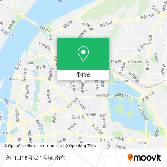 新门口18号院-1号楼地图