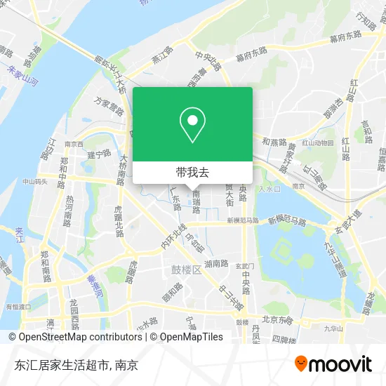 东汇居家生活超市地图
