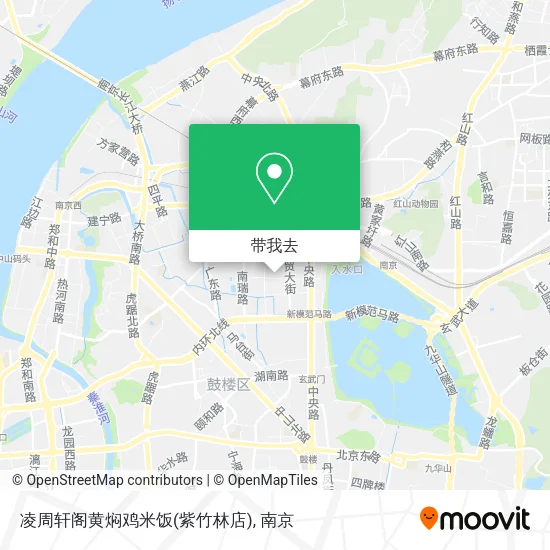 凌周轩阁黄焖鸡米饭(紫竹林店)地图