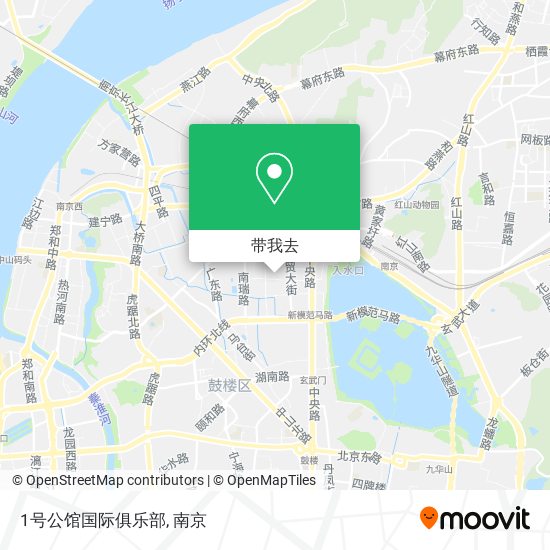 1号公馆国际俱乐部地图
